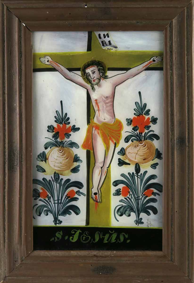 Podmalba - Ukřižování