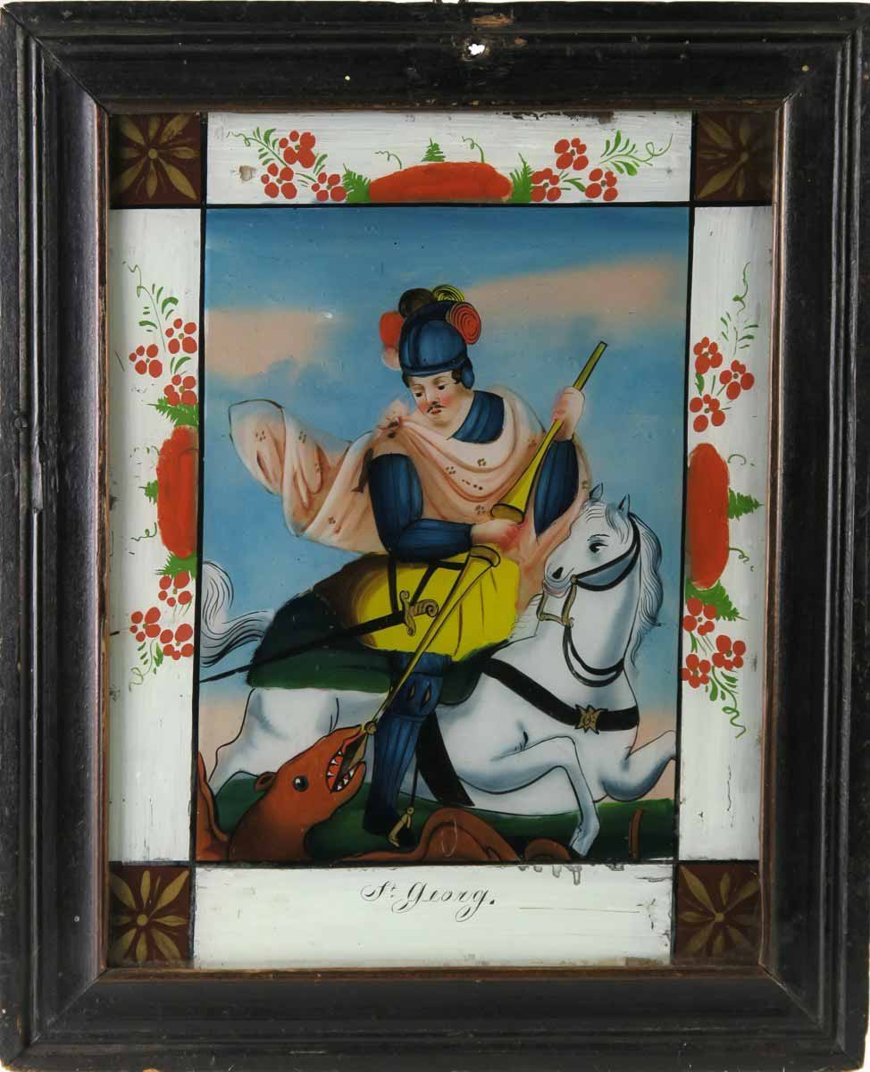 Podmalba - Svatý Jiří