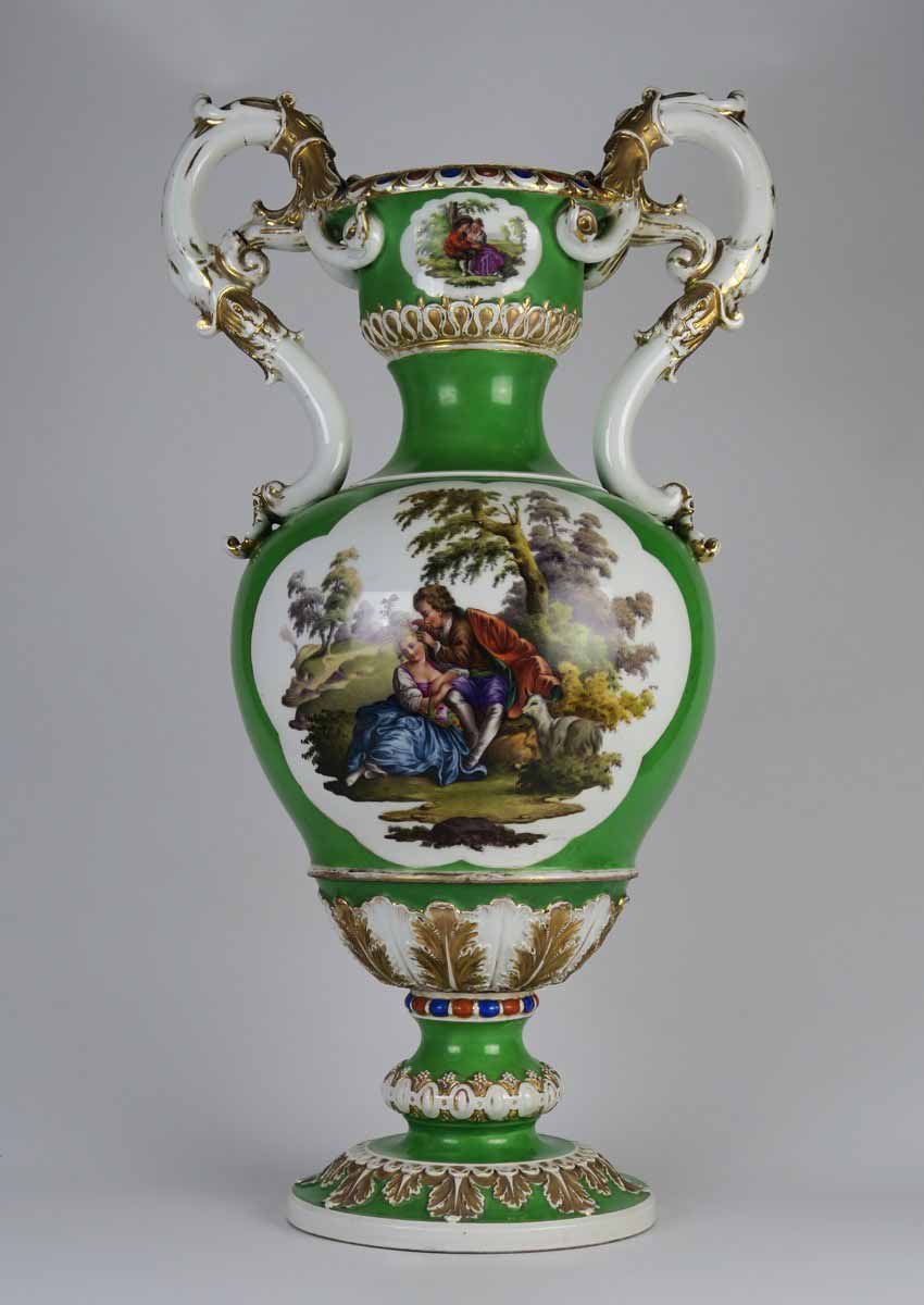 Monumentální dvouuchá váza - Březová