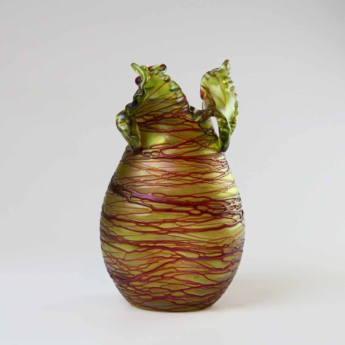 Secesní váza - Košťany