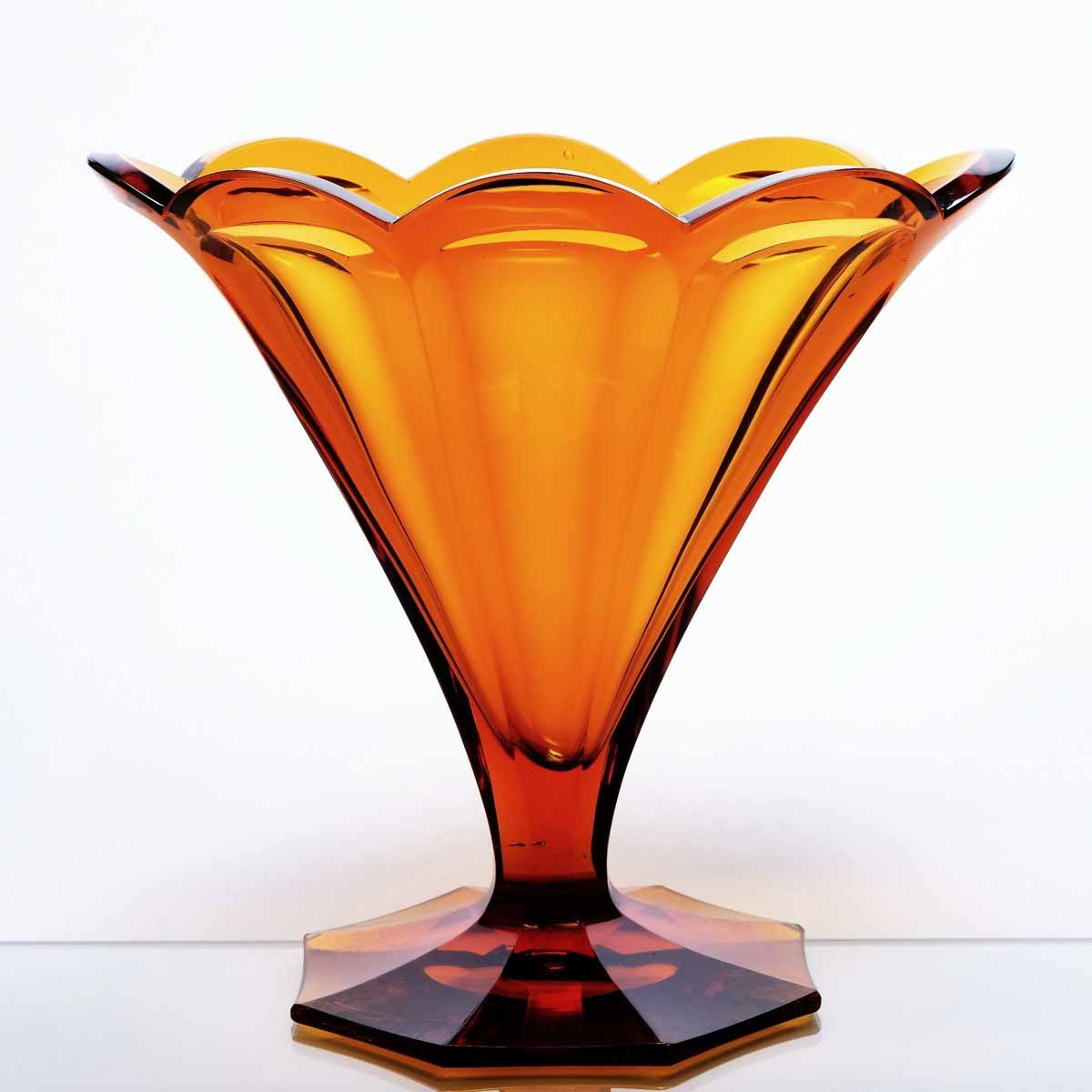 Váza ve stylu art deco - Moser