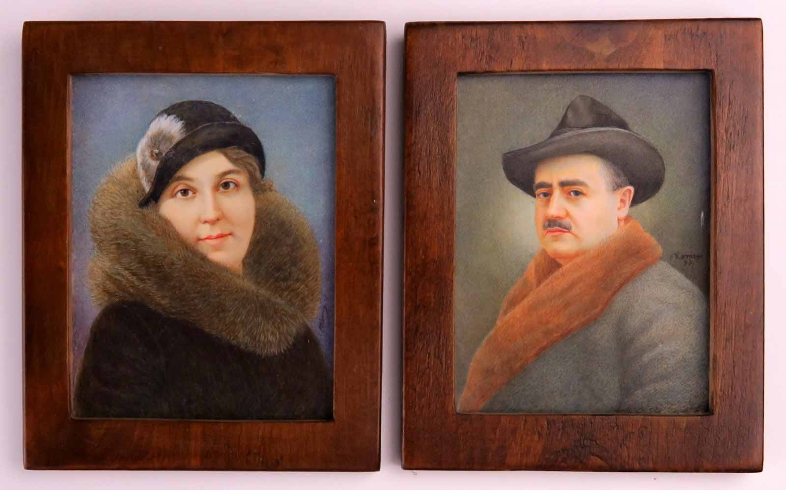 Pár miniaturních portrétů