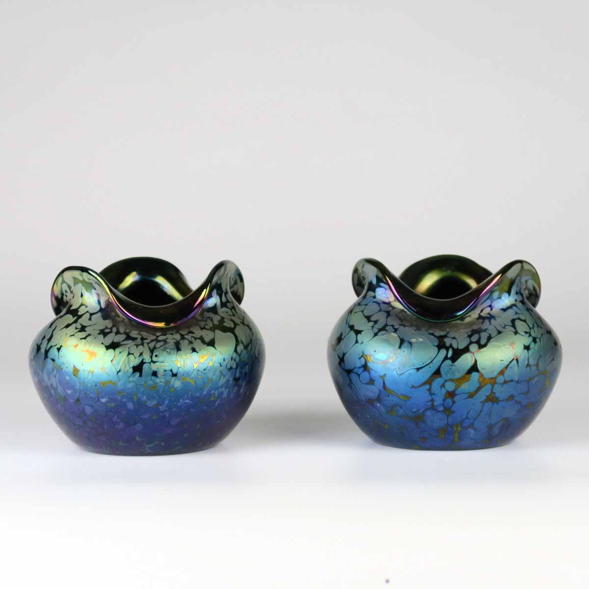 Pár secesních váziček - Košťany