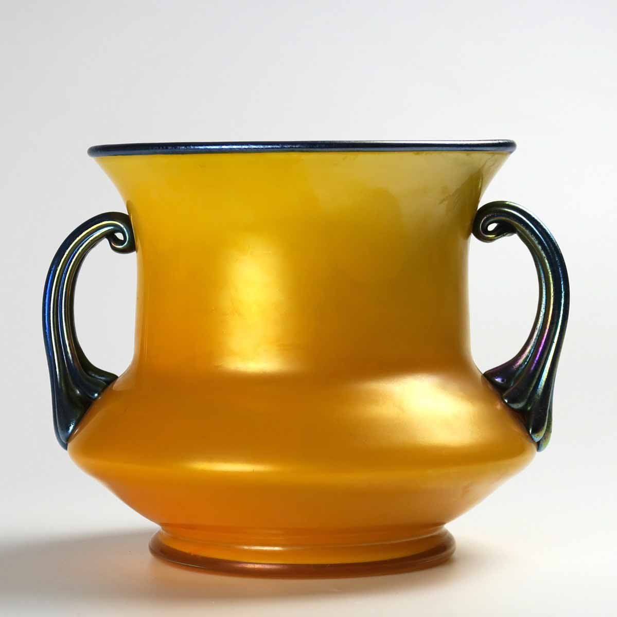 Art deco váza s uchy - Lötz