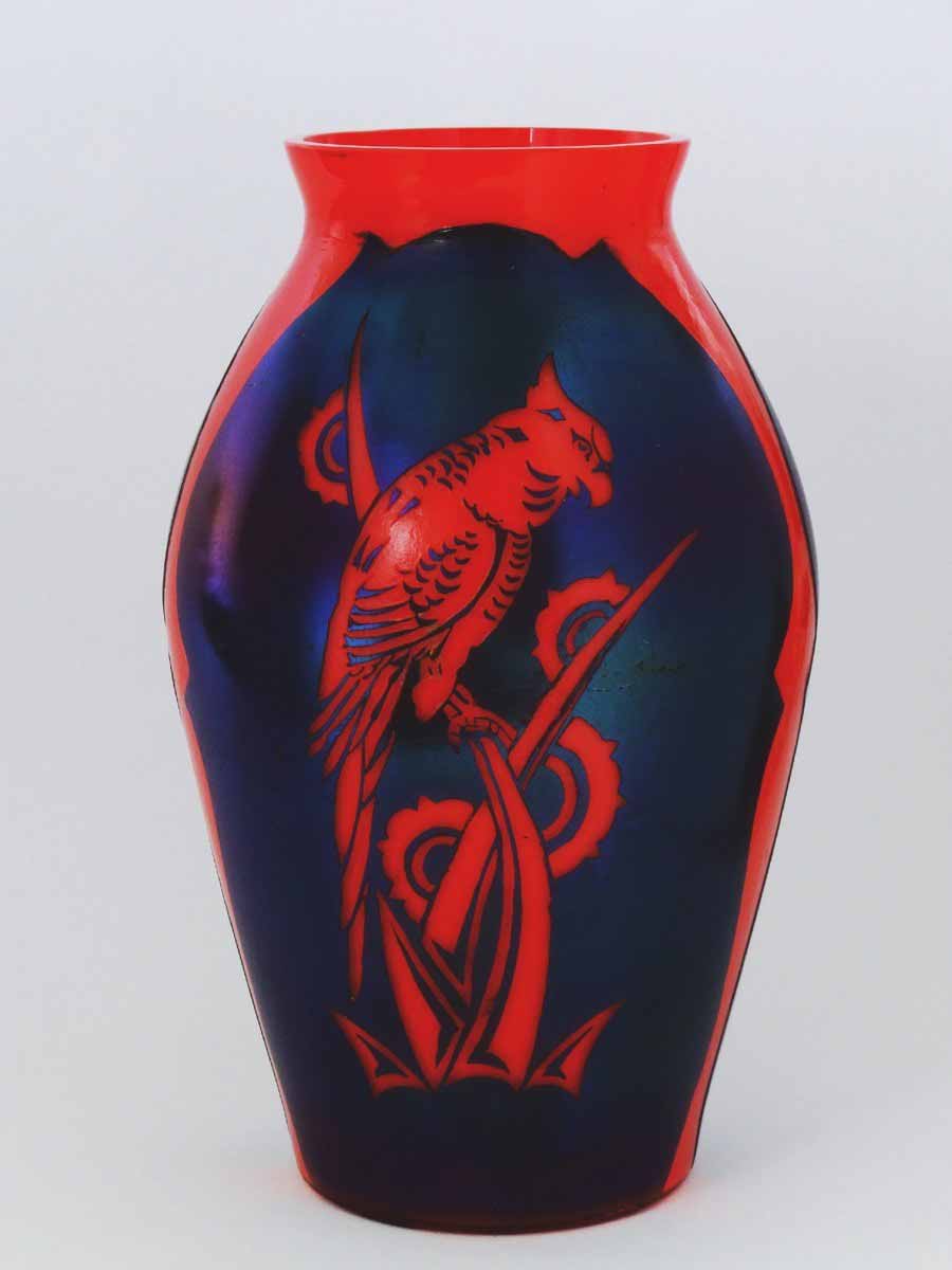 Art deco váza - Harrachov