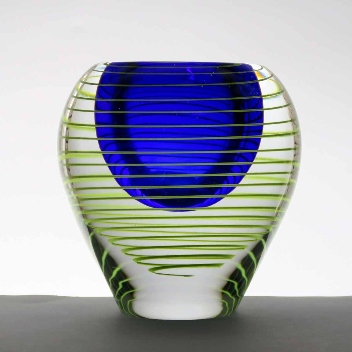 Stanislav Libenský - Váza se spirálou