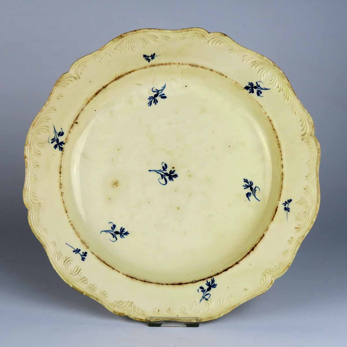 Biedermeierový talíř - Týnec