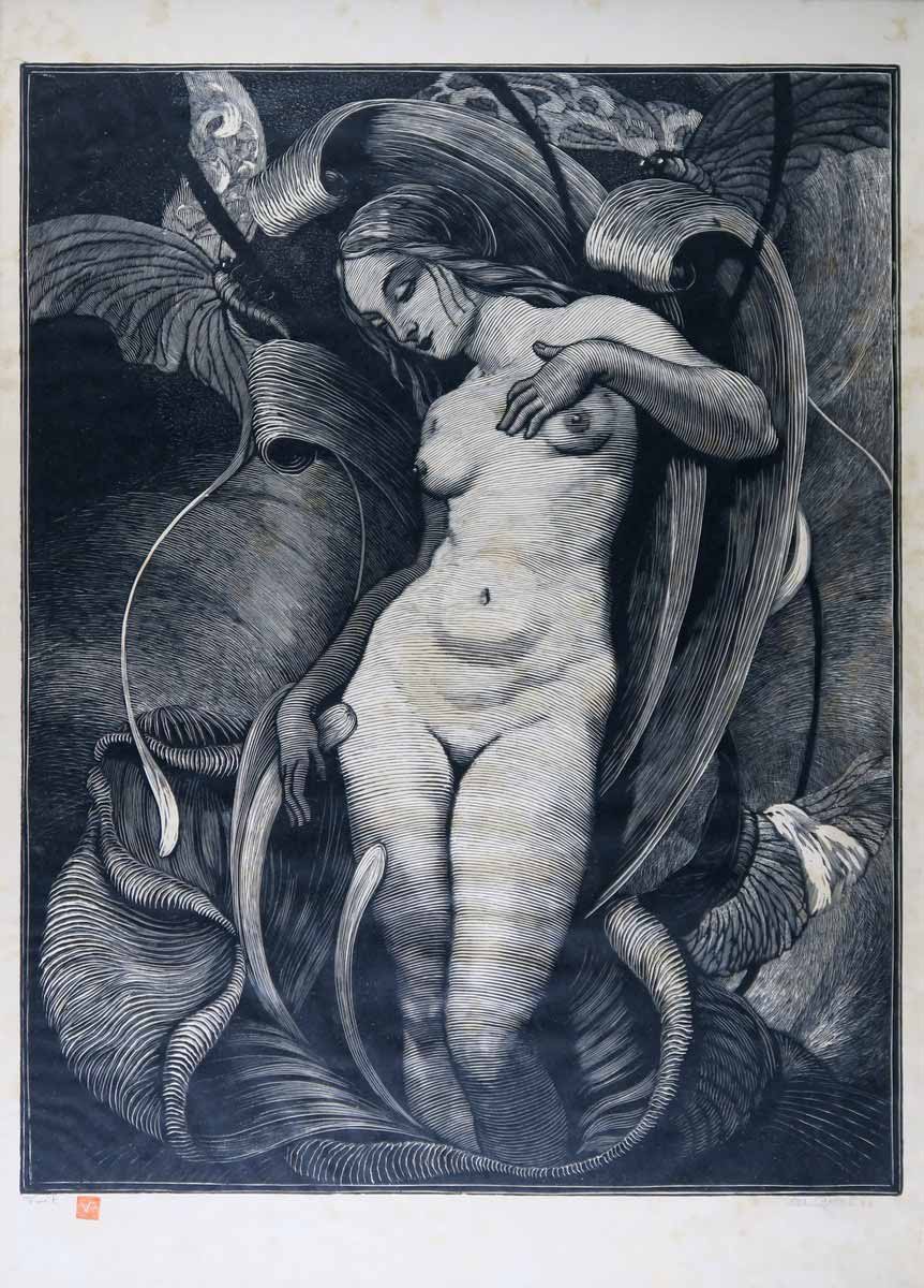 Vladimír Pukl (1896 - 1970) | Dívčí akt