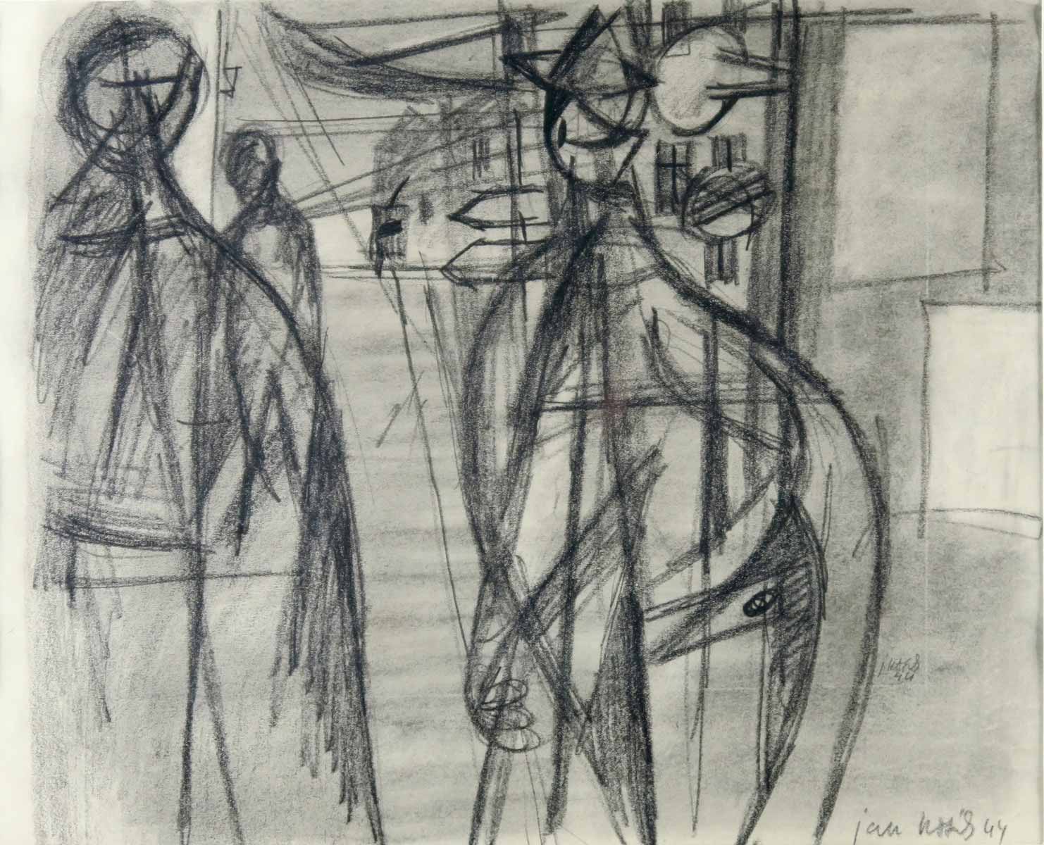 Jan Kotík (1916 - 2002) | Chodci