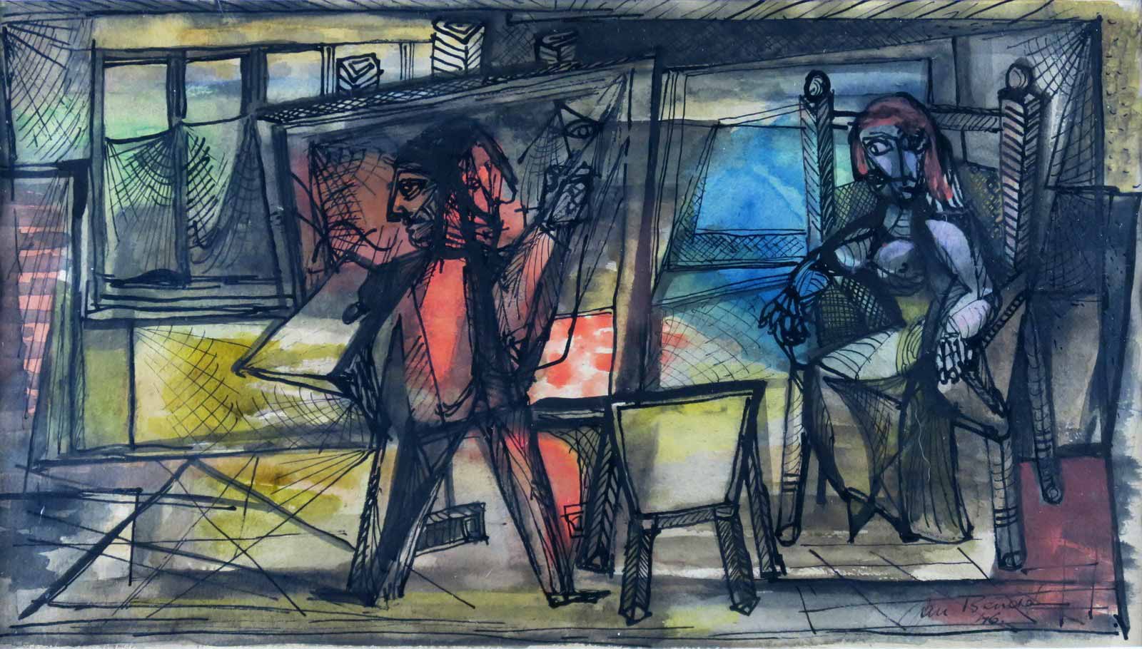 Jan Benda (1897 - 1967) | Umělec a model