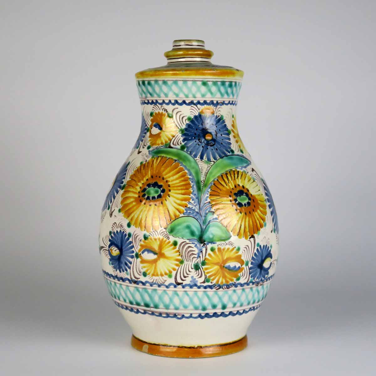 Lidový bedněný džbán 1836