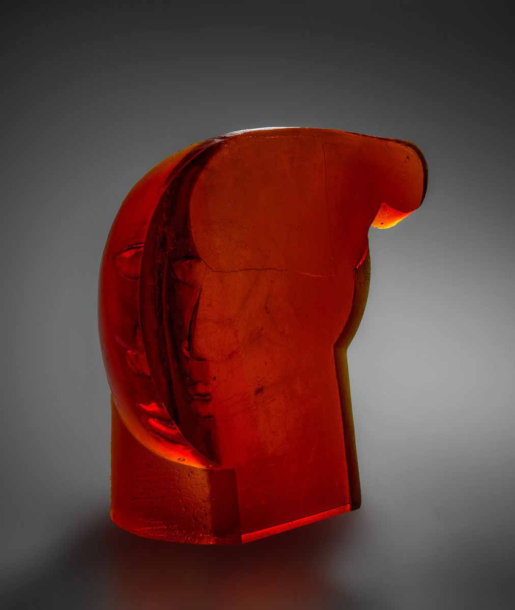 S. Libenský - J. Brychtová | Hlava s drdolem