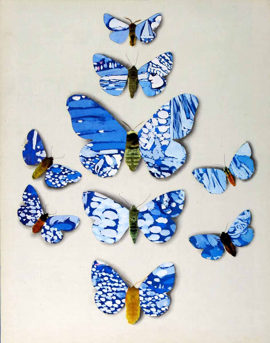 Jiří Kolář (1914 - 2002) - Motýli