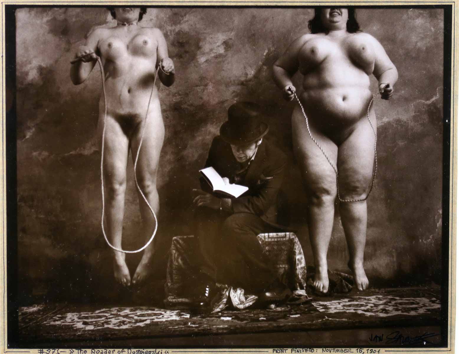 Jan Saudek (1935) - Čtenář Dostojevského