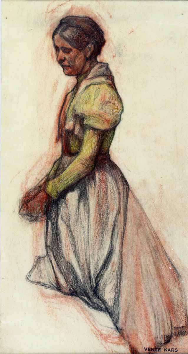 Jiří Kars (1880 - 1945) - Studie ženy