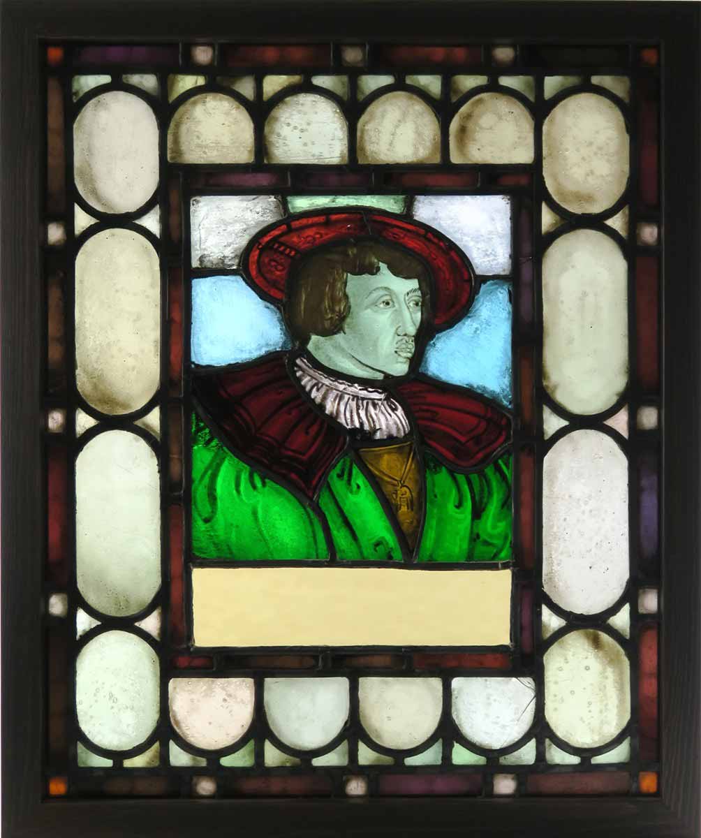 Vitráž s motivem kurfiřta