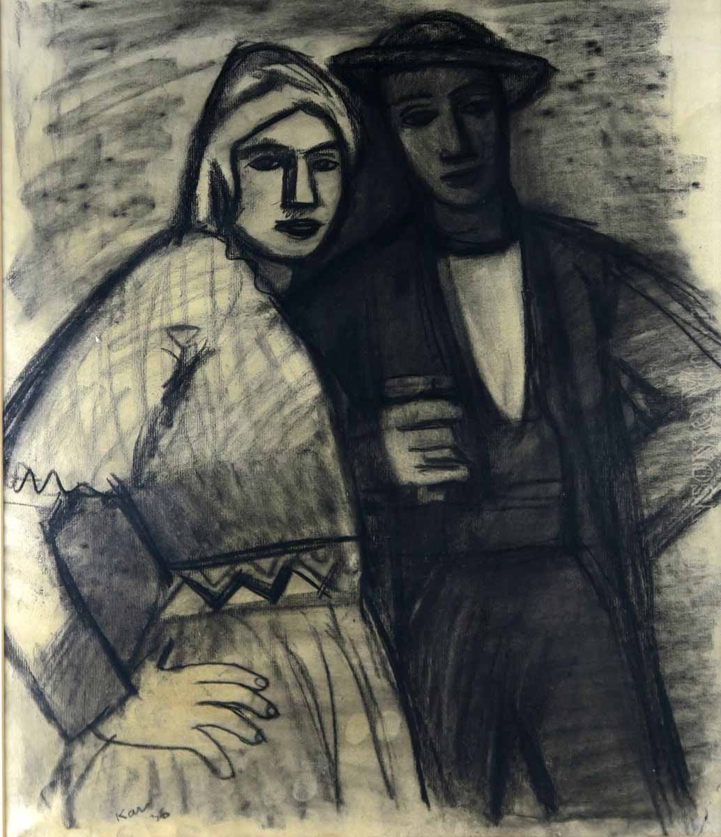 Jiří Kars (1880 - 1945) - Vesnický pár