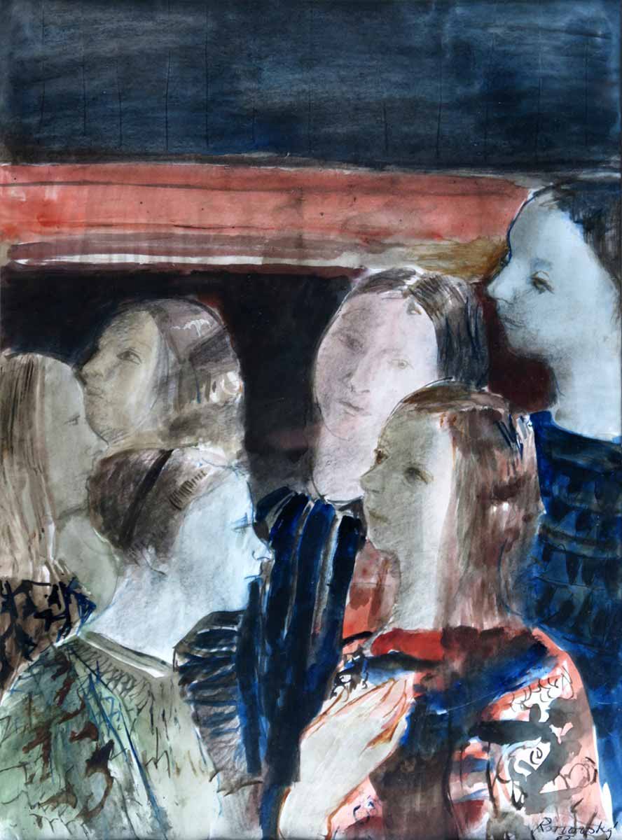 Franišek Ronovský (1929 - 2006) - Dívky