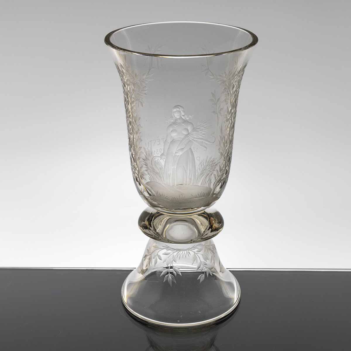 Josef Drahoňovský (1877 - 1938) - Pohár "Dej Bůh štěstí"