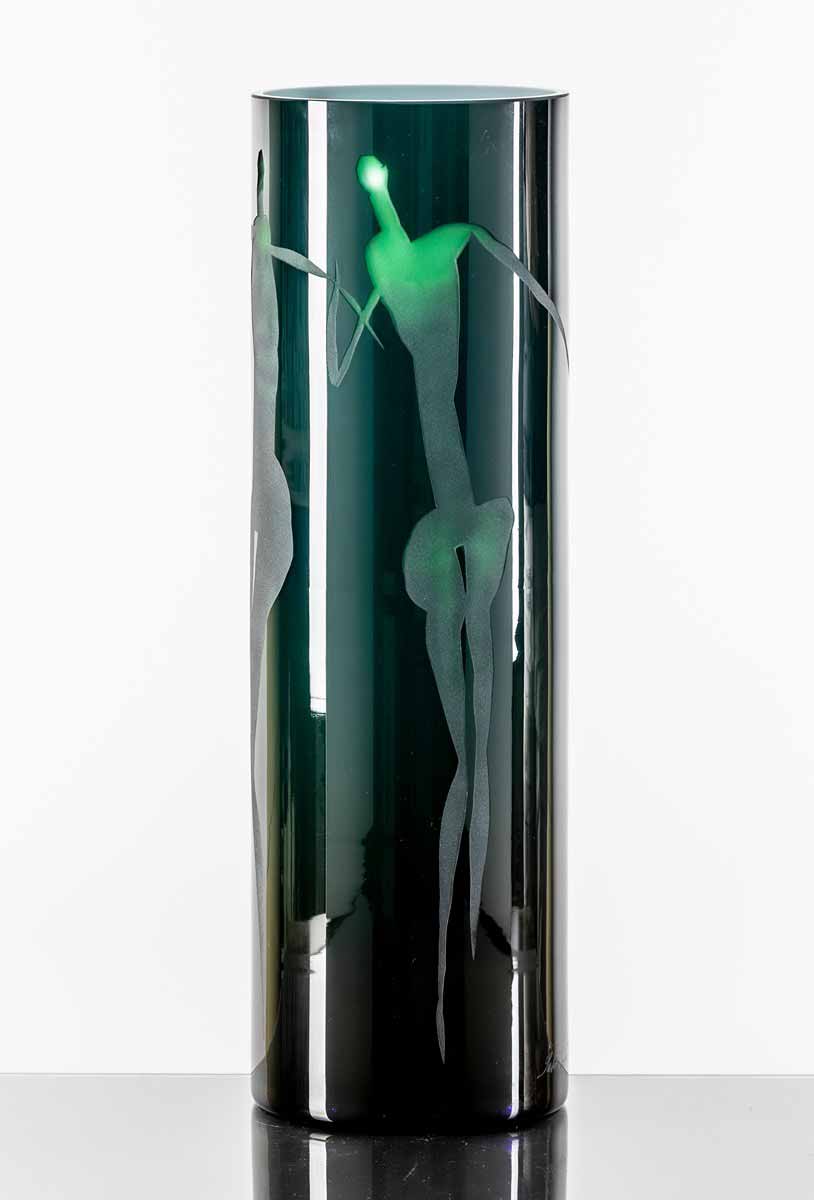 Gizela Šabóková (1952) - Vysoká váza s akty