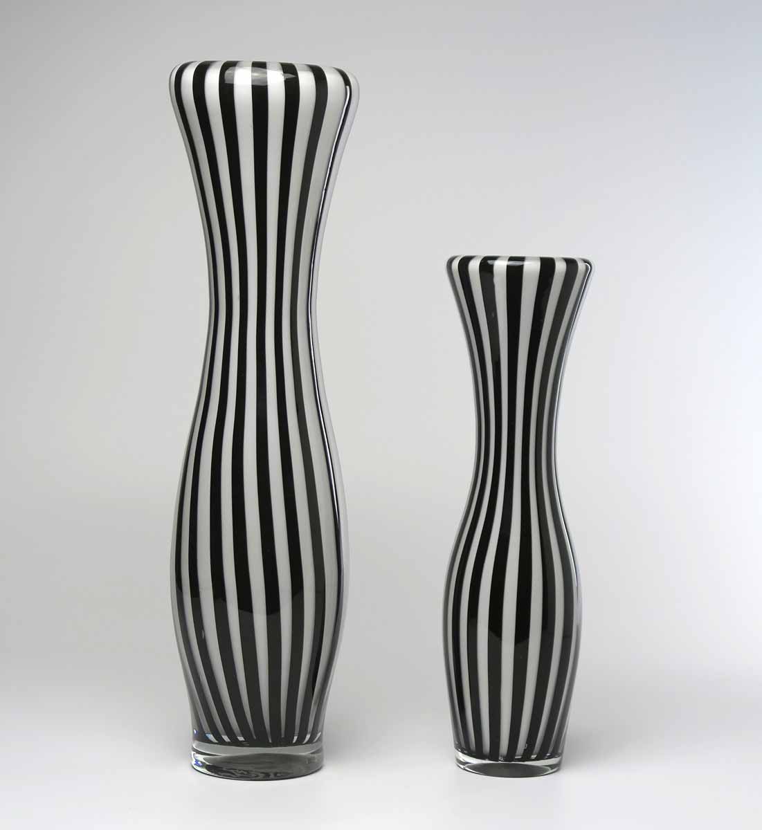 Leonardo Talarico - Dvě vázy "Zebra"