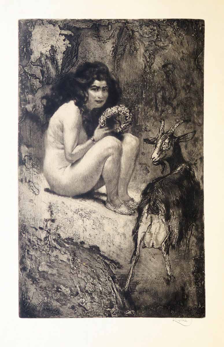 František Kupka (1871 - 1957) - Lesní žínka