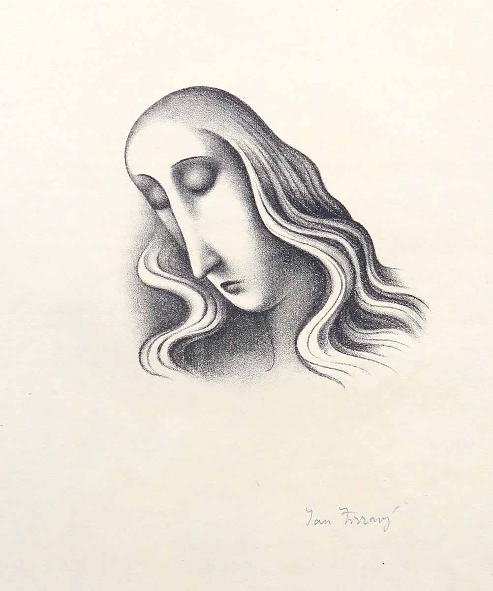 Jan Zrzavý (1890 - 1977) - Dívka a Mládenec