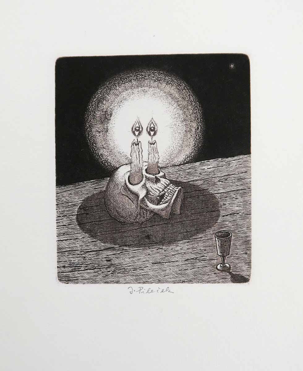 Jindřich Pileček (1944 - 2002) - E. A. Poe: Fragmenty básní