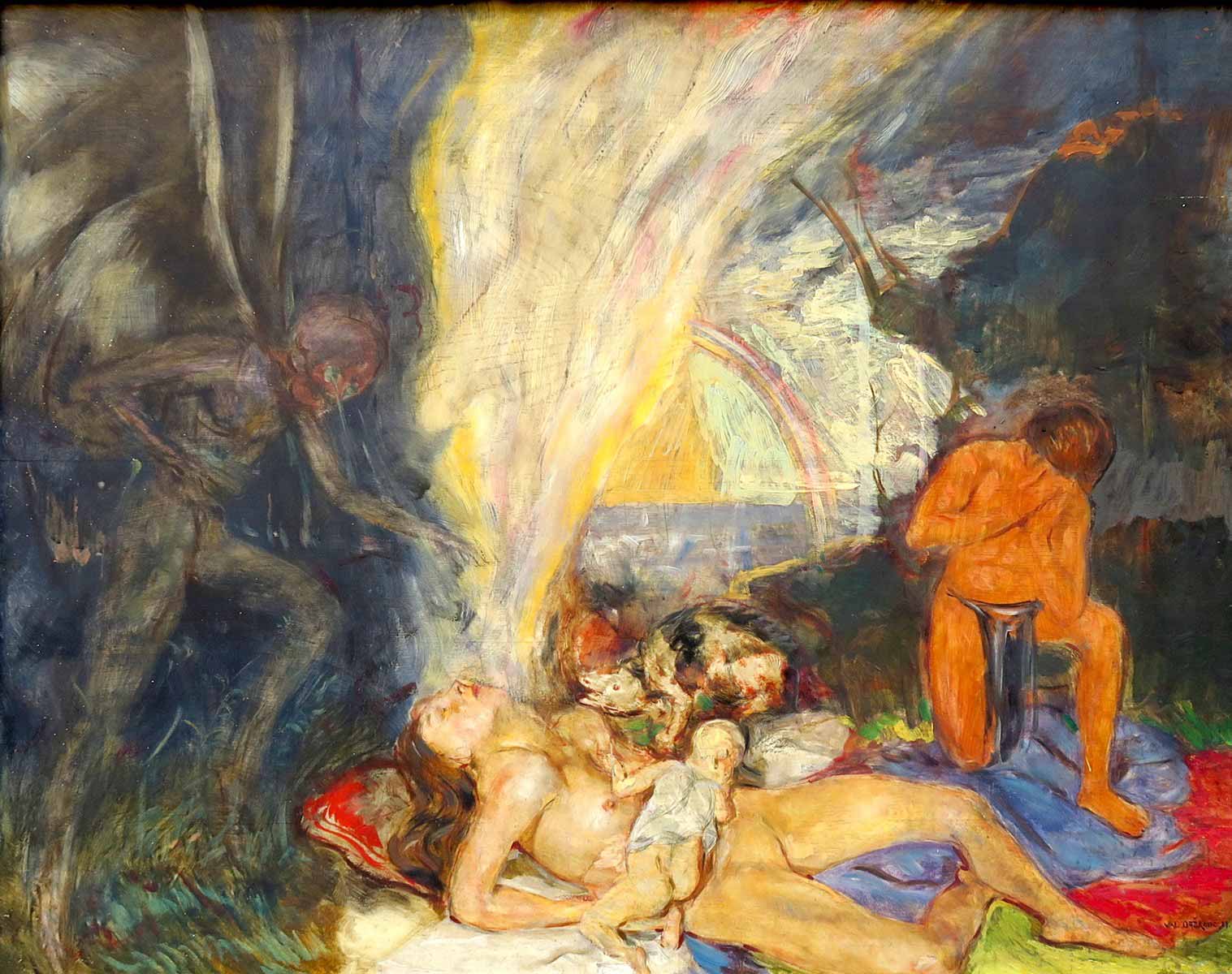 Valentin Držkovic (1888 - 1969) - Alegorie zrození (Matka)