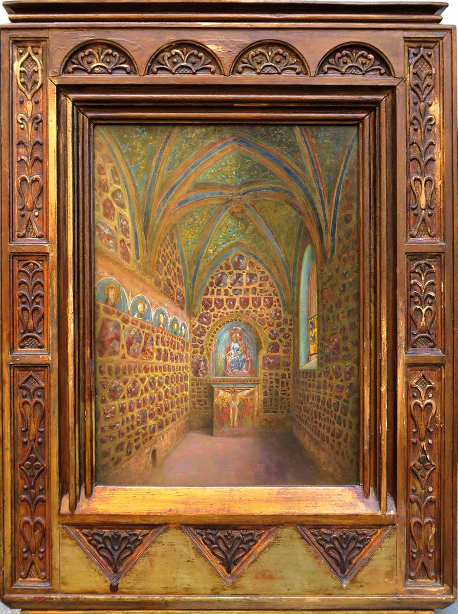 Jaroslav Háša (1890 - 1968) - Kaple svaté Kateřiny na Karlštejně