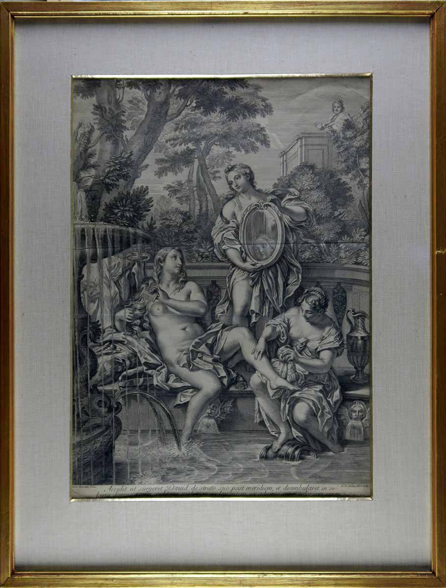 Robert van Audenearde (1663 - 1748) - David a Betsabé