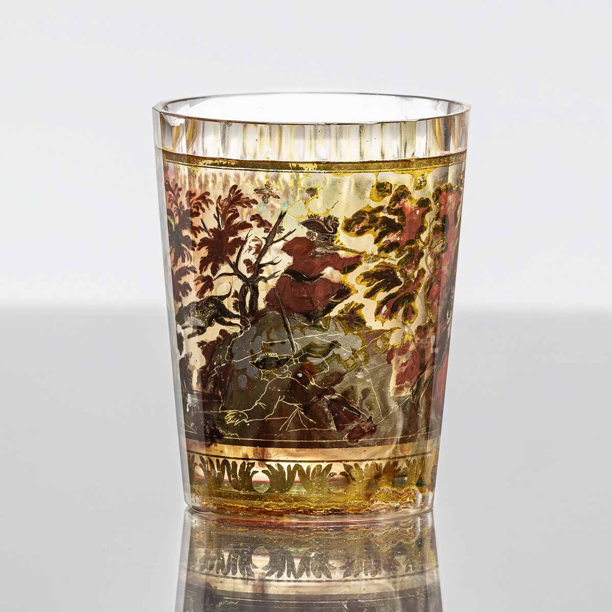 Barokní dvojstěnná číška