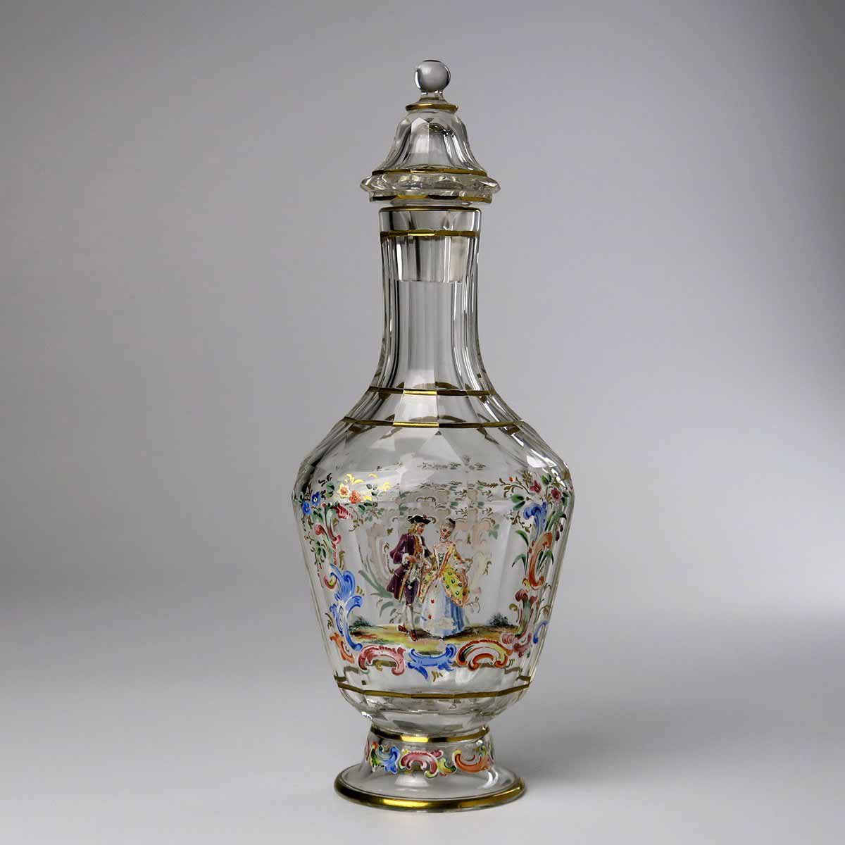 Velký flakon se zátkou - Lobmeyr