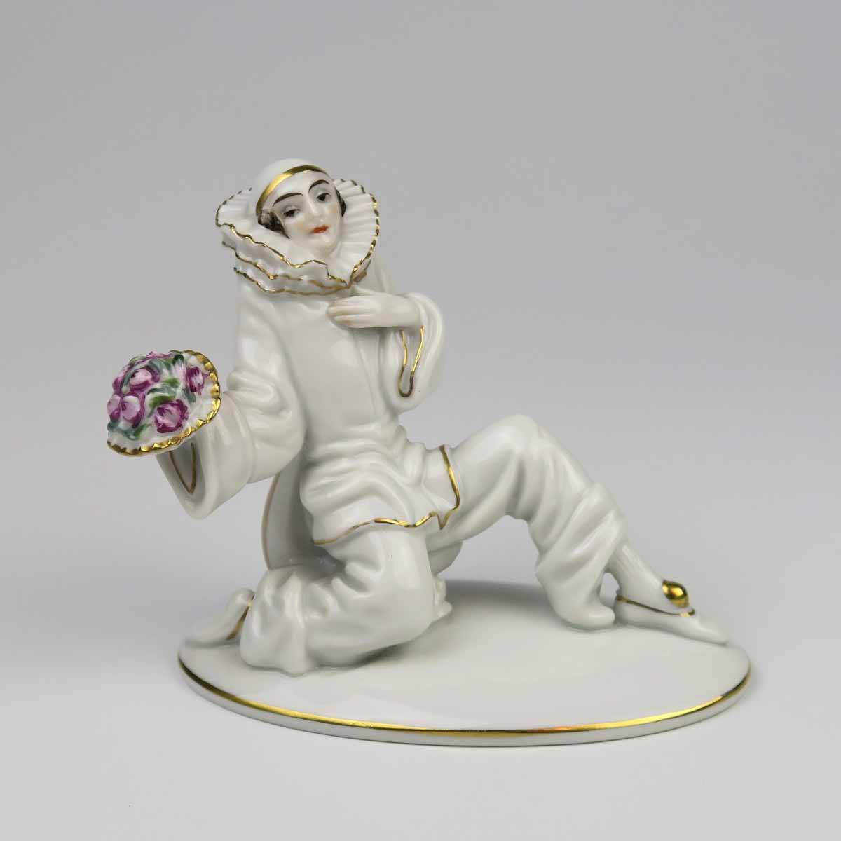 Klečící pierot s kyticí, Rosenthal