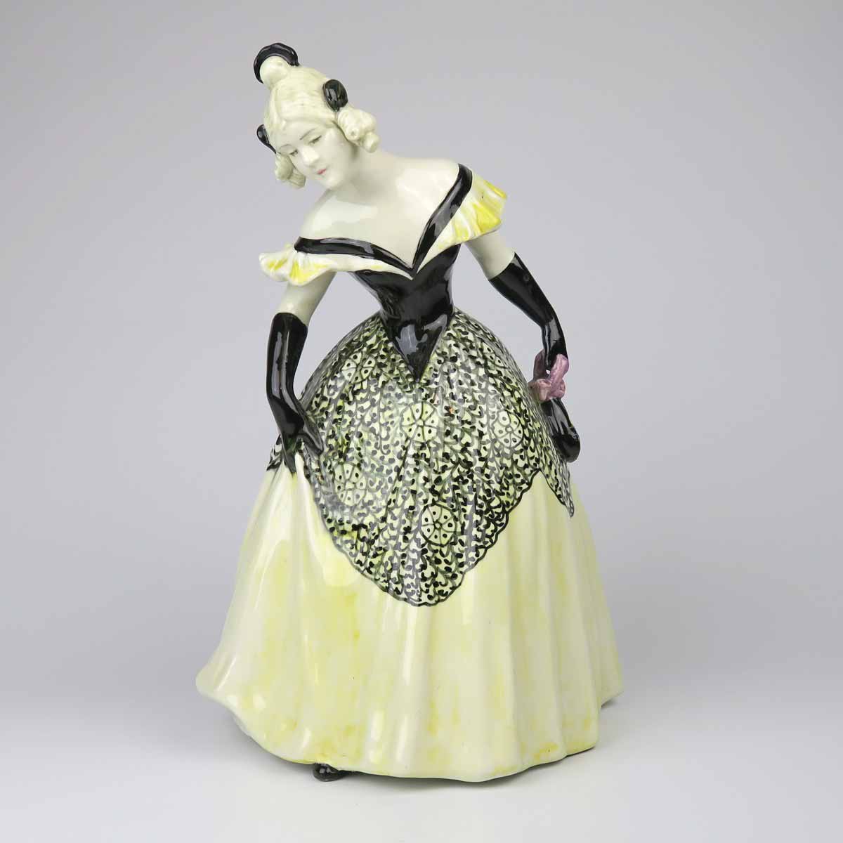 Tanečnice v krinolíně, B. Bloch