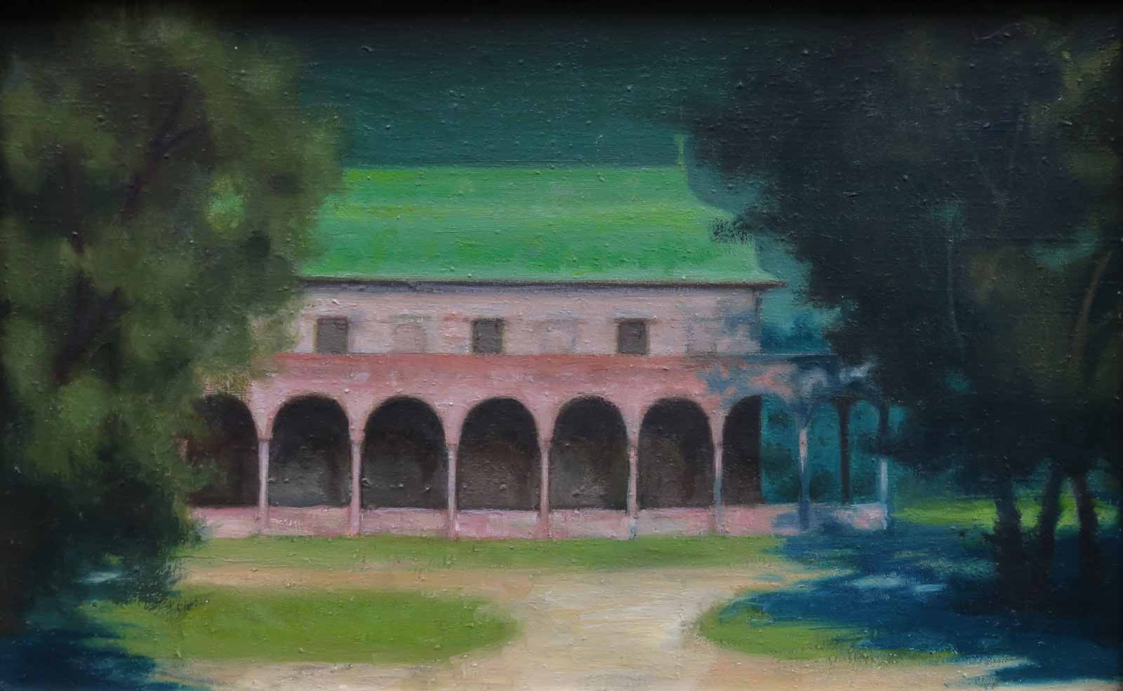 Antonín Michalčík (1914 - 1998) - Pohled na Belveder