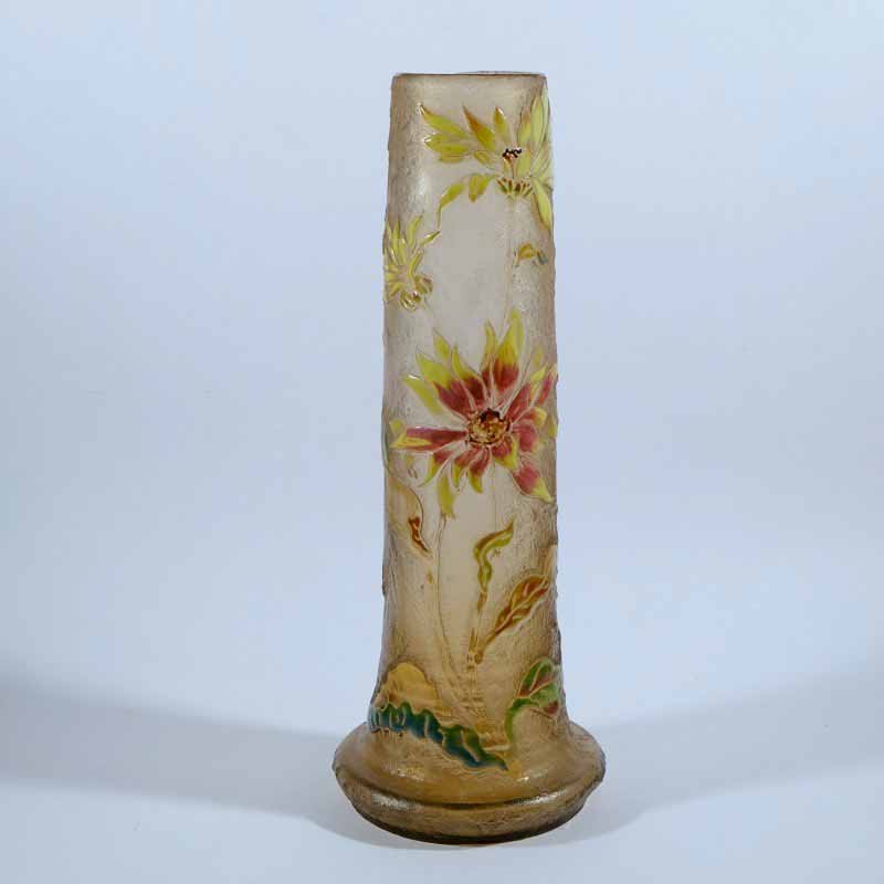 Secesní váza "Chrysantéma" - Gallé