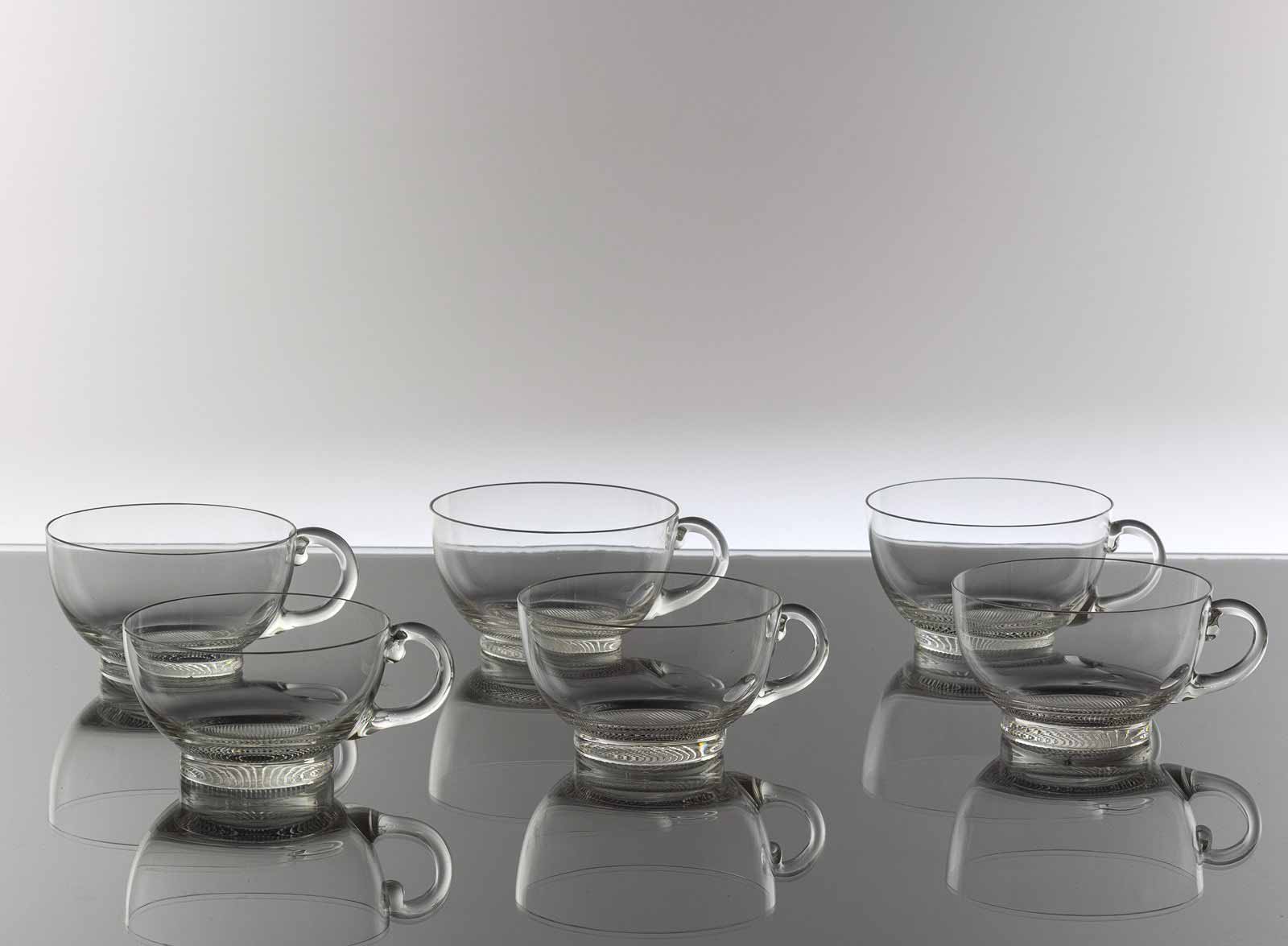 Adolf Loos (1870 - 1933) - Sada 6 koflíků na čaj