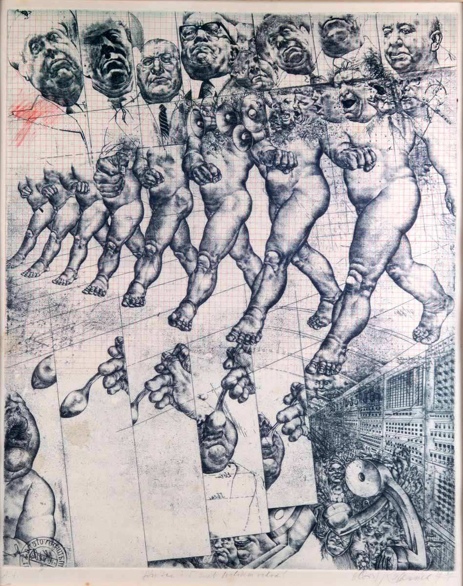 Oldřich Kulhánek (1940 - 2013) - Pochodem vchod