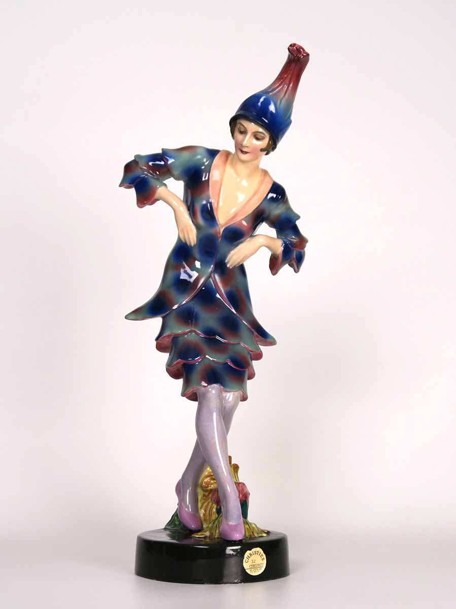 Art deco tanečnice - Goldscheider