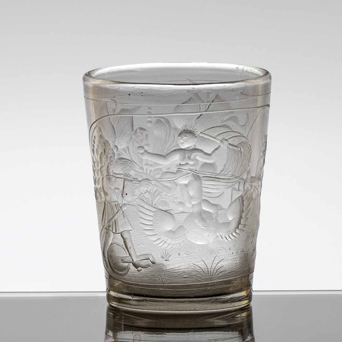 Barokní číše "alegorie živlů"