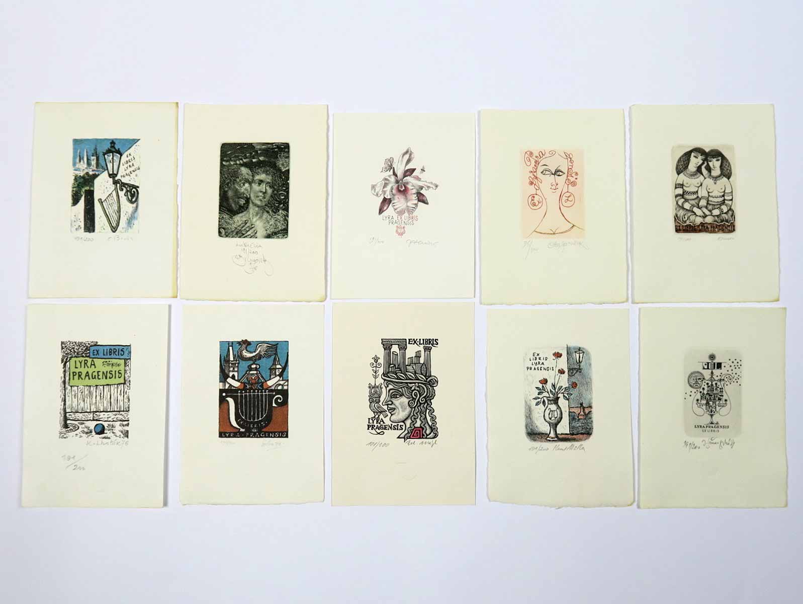 Ex libris Lyry Pragensis 1977