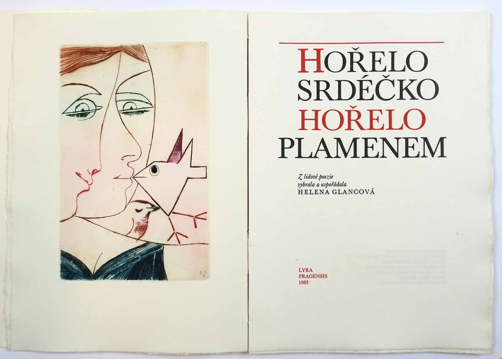 Ota Janeček (1919 - 1996) - Hořelo srdéčko, hořelo plamenem