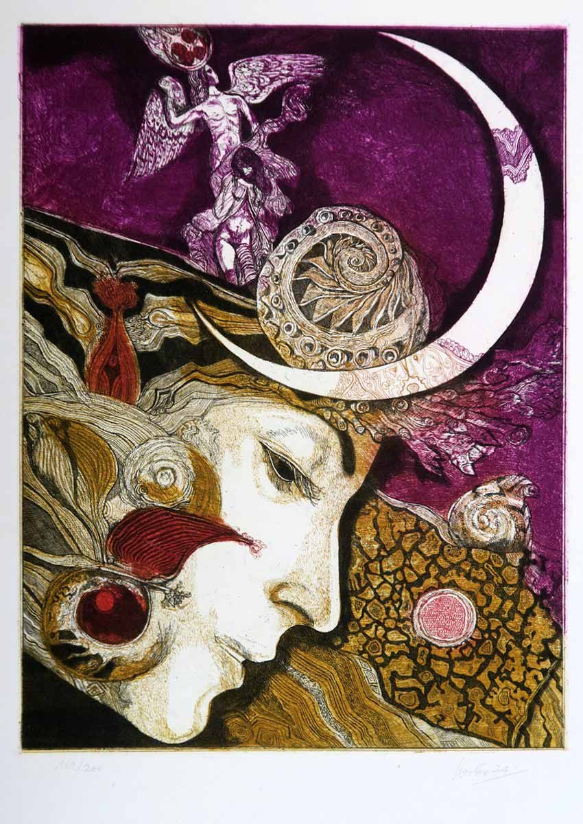 Josef Liesler (1912 - 2005) - Amor a Psyché