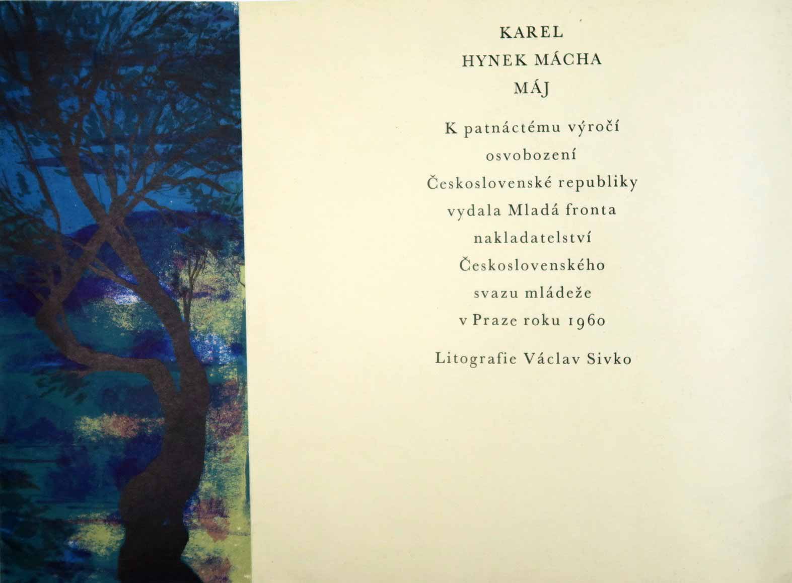 Václav Sivko (1923 - 1974) - K. H. Mácha: Máj