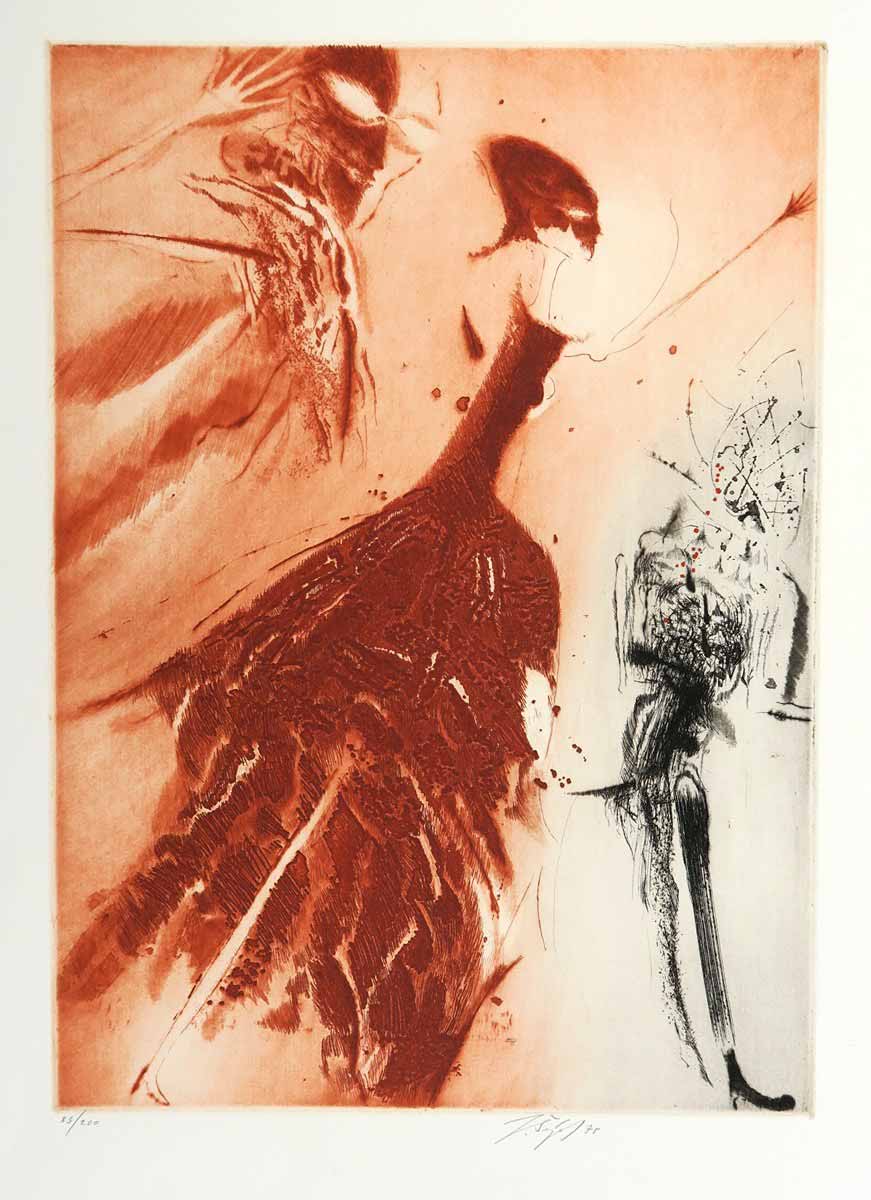 Jaroslav Šerých (1928 - 2014) - Dívka a smrt