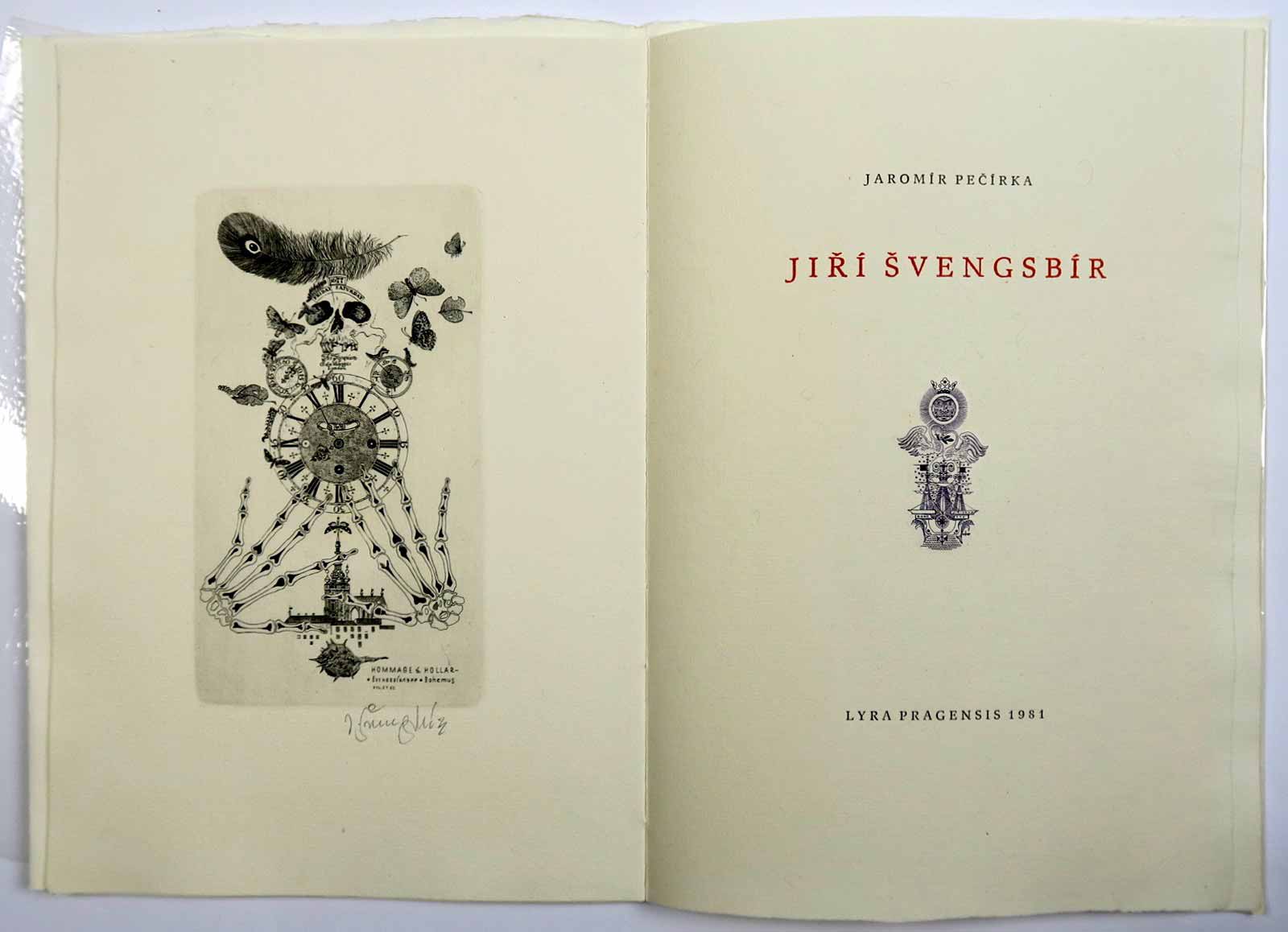 Jiří Švengsbír (1921 - 1983) - J. Pečírka: Jiří Švengsbír