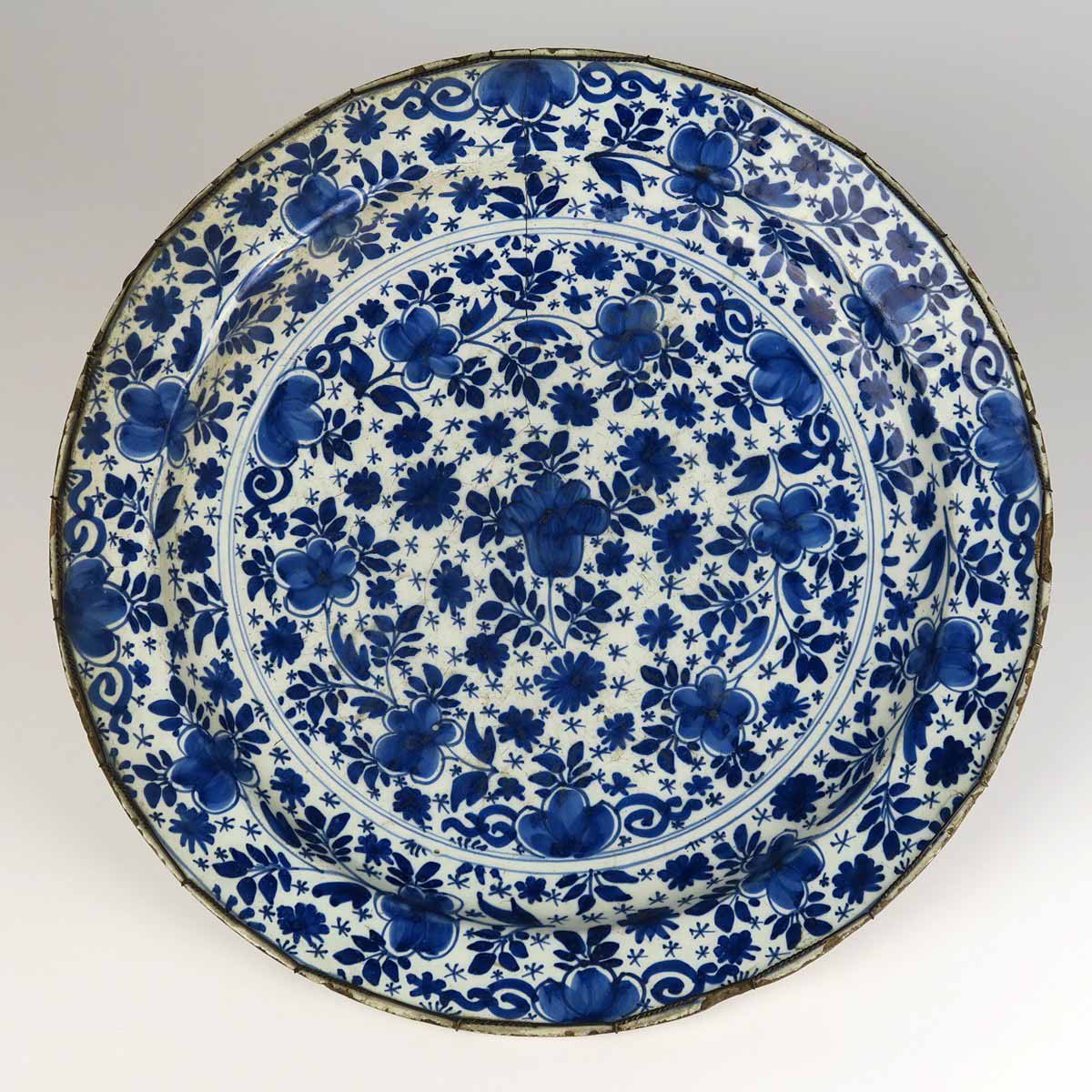 Kruhová mísa - Delft