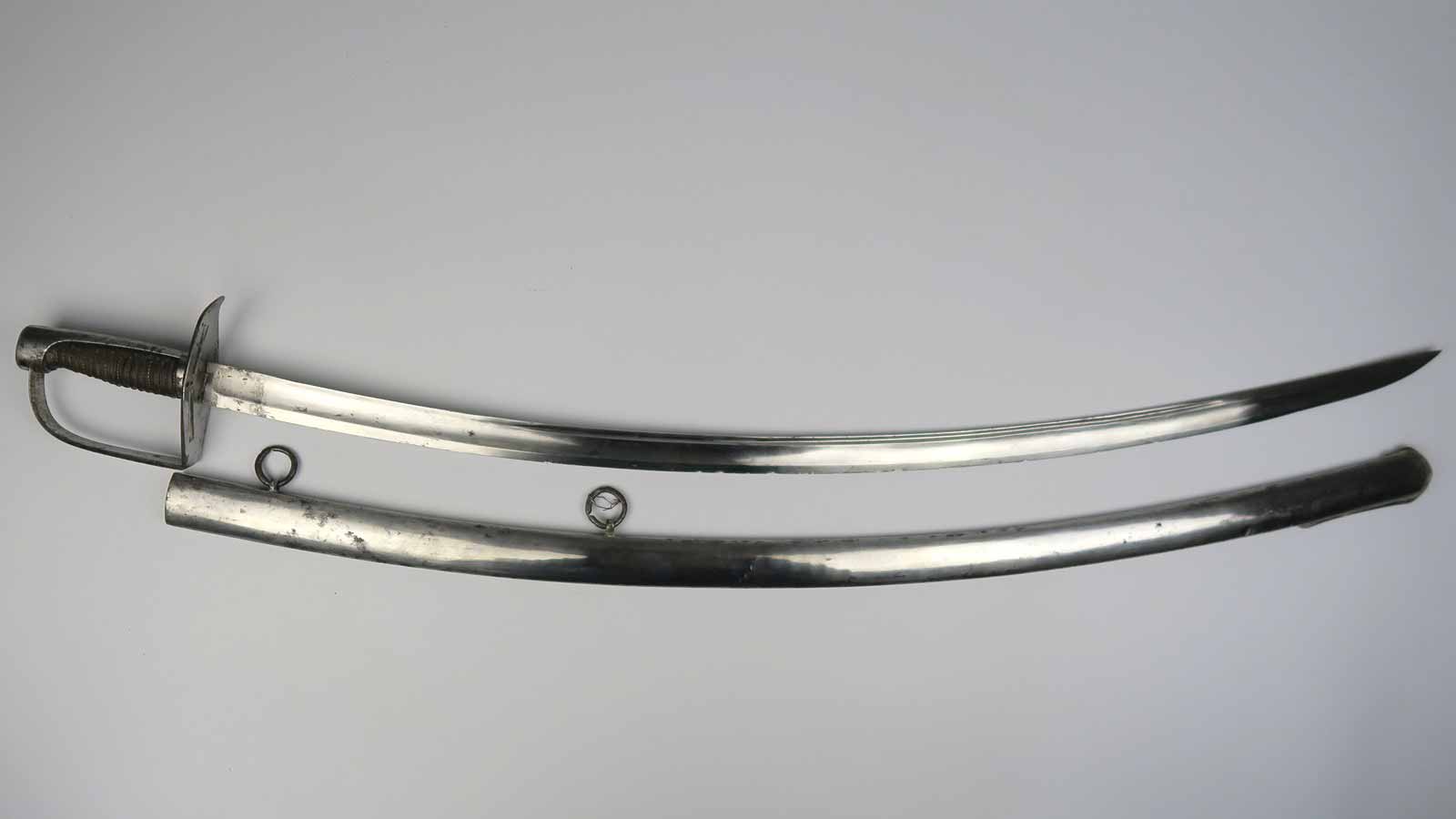 Rakouská šavle s pochvou pro lehkou jízdu