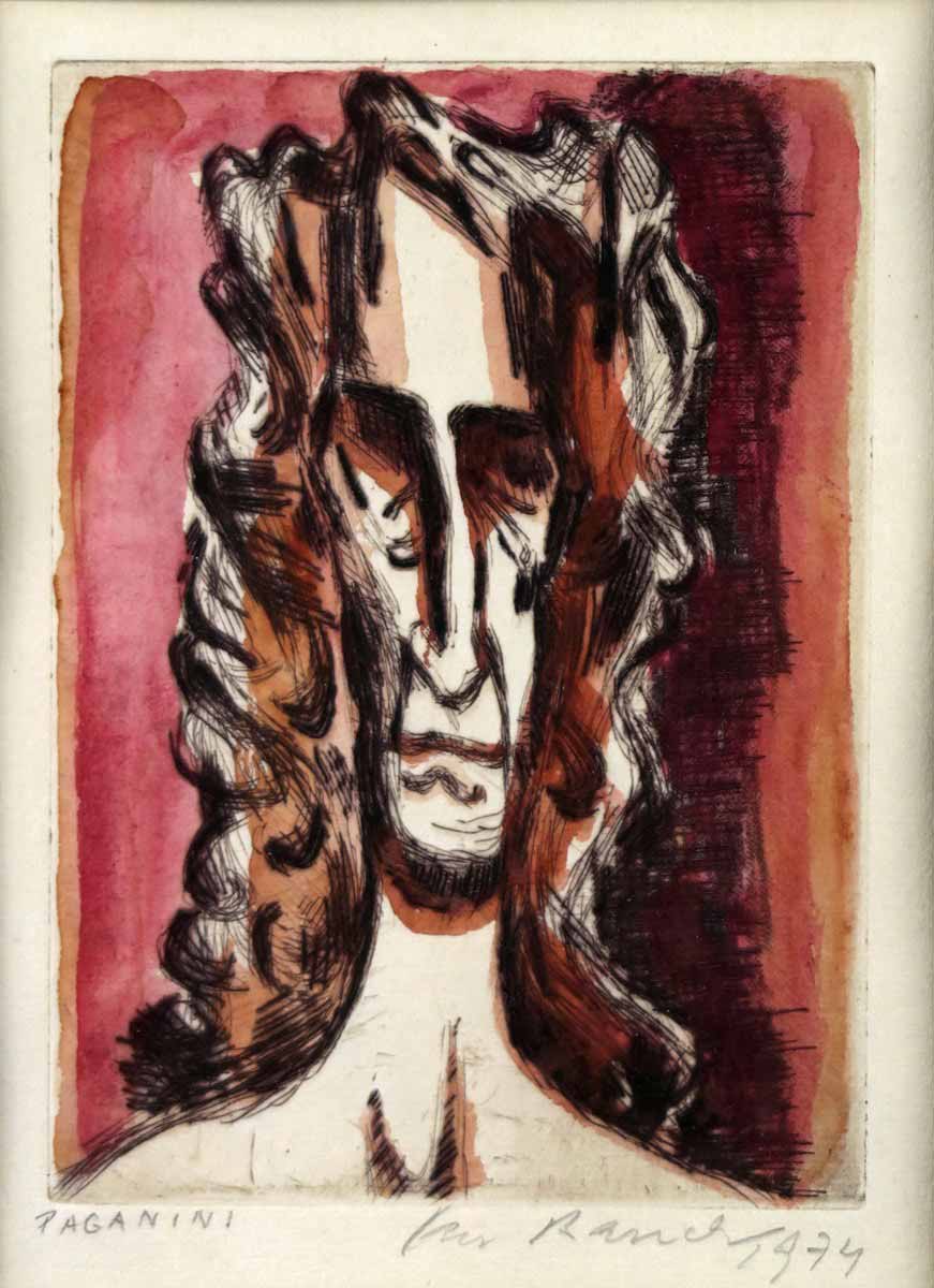 Jan Bauch (1898 - 1995) - Paganini